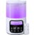 QBuen umidificador de ar, tanque de água de 4 litros, filtra impurezas, 7 luzes coloridas, sem BPA, umidificador para bebês, difusor de óleo, para ambientes grandes, plantas, viveiros, escritórios