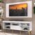 Rack com Painel TV 65″ Retrô Flórida Up Multimóveis MP1042 Branco/Natural