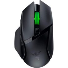 Razer Mouse para jogos sem fio personalizável Basilisk V3 X HyperSpeed: Interruptores mecânicos Gen-2-5G Advanced 18K Sensor óptico – Chroma RGB 9 controles programáveis bateria 535 horas preto