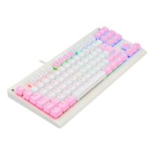 Redragon Dark Avenger Rgb Branco E Rosa Switch