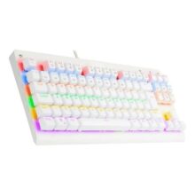 Redragon Dark Avenger Rgb Lunar White Switch Azul Lunar White Português Abnt2 Português Brasil