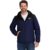 Reebok Jaqueta masculina acolchoada de peso médio Vector azul-marinho P