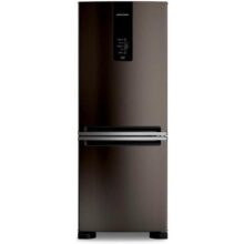 Refrigerador Brastemp 447 Litros Frost Free Inverse Black Inox BRE57FE – 127 Volts