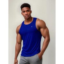 Regata Dry Fit Lisa Camiseta Masculina Academia Treino Voker