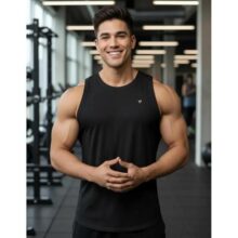 Regata Dry Fit Lisa Camiseta Masculina Academia Treino Voker