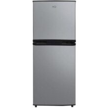 [Regional] Geladeira Refrigerador Compacto HQ 140L Duplex Defrost, Baixo Consumo A+++ Preto/Cinza HQ-140RDF (220, Volts)