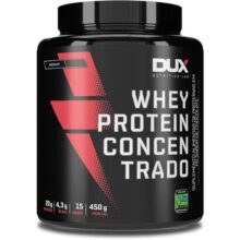 [Regional] Whey Protein Concentrado Chocolate Pote 450g – Contribui para o Ganho Muscular Hipertrofia – Dux Human Health