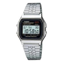 Relógio De Pulso Casio Vintage A159 Com Corpo Cinza