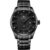 Relógio Masculino Preto All Black Vanglore Nexus Grande 44mm Pulseira Aço Inox Quartzo Movimento Japonês Calendário