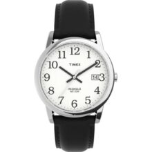 Relógio Timex T2H281 Easy Reader pulseira de couro preto