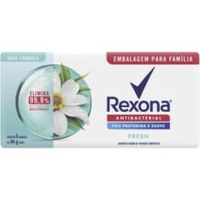 Rexona Sabonete Em Barra Fresh Pack 6 84G