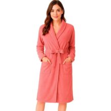 Roupão Microfibra Fleece Aveludado Quentinho Plush Inverno