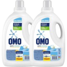 Sabão Líquido Omo Puro Cuidado 5L | 2 Unidades