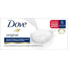 Sabonete em Barra Dove Branco 90 GR 6 unidades, Dove