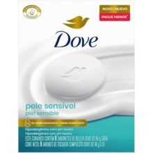 Sabonete em Barra Dove Pele Sensível 90 g 8 unidades