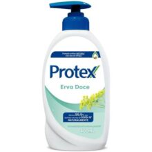 Sabonete Líquido Antibacteriano para as Mãos Protex Erva Doce 400ml