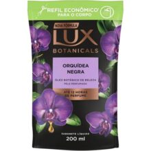 Sabonete Liquido Lux Botanicals Orquidea Negra 200ml Refil