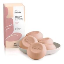 Sabonete Natura todoDia noz pecan e cacau em barra 5 unidades 90g cada