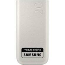 Samsung Bateria Carregador Portatil 3x USB-C 20000mAh Super Rapida 45W – Bege