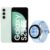 Samsung Galaxy S23 FE 5G Smartphone Android – 128GB Verde + Smartwatch Galaxy Watch FE 40mm Azul
