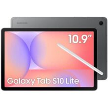 Samsung Tablet Galaxy Tab S10 Lite WiFi, 256GB, 8GB RAM, Tela 10.9″, S Pen e Capa Smartbook Cover Inclusas