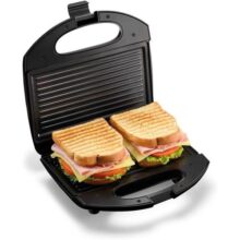 Sanduicheira Brunch Time 2 Em 1 Elgin Sanduicheira E Grill Antiaderente Preta 110v