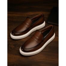 Sapato Loafer Mocassim Couro