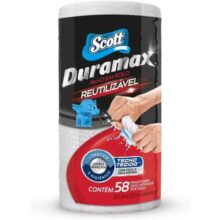 Scott Duramax Pano Reutilizável em Rolo Branco 58 folhas