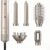Secador de Cabelo 5 em 1 GOKOCO Profissional Bivolt 127-220V 5 Ferramentas em 1 Escova Alisadora Íons Negativos Alt