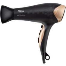Secador De Cabelos Philco Bivolt 2200W PSC2450 Íons Tourmaline Bivolt