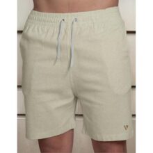 Short Bermuda Praia Linho Mauricinho Masculino Verão Voker