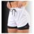 Short Duplo Compreensão Fitness Bermuda Academia Feminino
