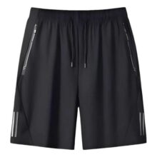 Short Masculino Bermuda Praia 2 Bolsos Zíper Secagem Rápida