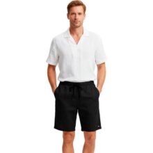 Shorts Linho Masculino Sandrini Casual Verão Confortável