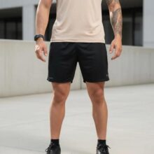 Shorts Masculino Com Elastano Bermudas Academia Treino Sport