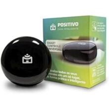 Smart Controle Universal Wi-Fi Positivo Casa Inteligente, Infravermelho, All-in-One, Controle Pelo Celular ou Comando de Voz, Rede 2.4 GHz, Bivolt – Compatível com Alexa