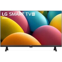 Smart TV 32″ LG HD 32LR600B Processador α5 Ger6 AI Alexa integrado LG Channels webOS 23 compatível com Controle Smart Magic