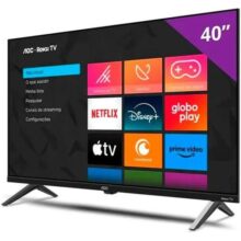 Smart TV 40″ AOC Roku TV DLED Full HD 40S5045/78G – Bivolt