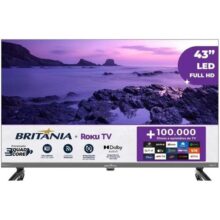 Smart TV 43″ Britânia B43KRA Full HD Roku TV