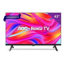 Smart Tv 43 Full Hd Dled Aoc 43s5045/78g Roku