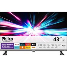Smart TV 43″ Philco Roku TV HDR10 Dolby Áudio