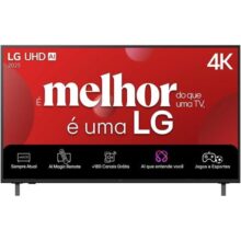 Smart TV 4K 65″ LG UHD 65UA85 Processador α7 AI Ger8 4K Super Upscaling Google Cast Alexa Integrado Controle AI Smart Magic WebOS 25