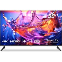 Smart TV 50″ HQ UDE50HR315LN 4K com Conversor Digital 3 HDMI 2 USB WI-FI Android 11 Design Slim e Tela Frameless