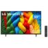 Smart TV 43″ LG Full HD 43LR6700 Processador α5 Ger6 AI Alexa integrado LG Channels webOS 23 compatível com Controle Smart Magic