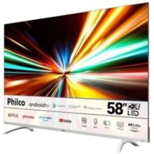 Smart TV 58” Philco PTV58G7PAGCSBL Android TV 4K Led