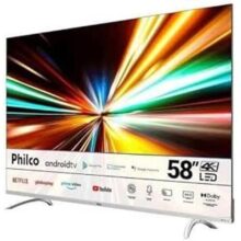 Smart TV 58” Philco PTV58G7PAGCSBL Android TV 4K Led