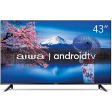 Smart TV Aiwa 43”, Android, Full HD, Borda Ultrafina, HDR10, Dolby Áudio – AWS-TV-43-BL-02-A