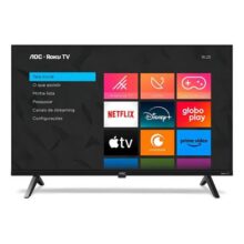 Smart TV AOC 40″ FHD ROKU HDMI USB Conexão Wi-Fi – 40S5045/78G