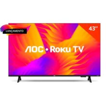 Smart TV AOC 43″ 43S515578G Full HD LED Wifi Roku USB HDMI