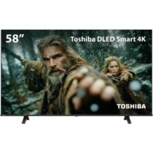 Smart TV DLED 58″ 4K Toshiba 58C350NS VIDAA 3 HDMI 2 USB Wi-Fi